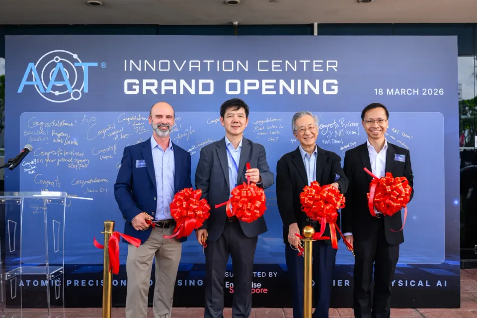 AAT leadership at the Innovation Center grand opening, 18 March 2026