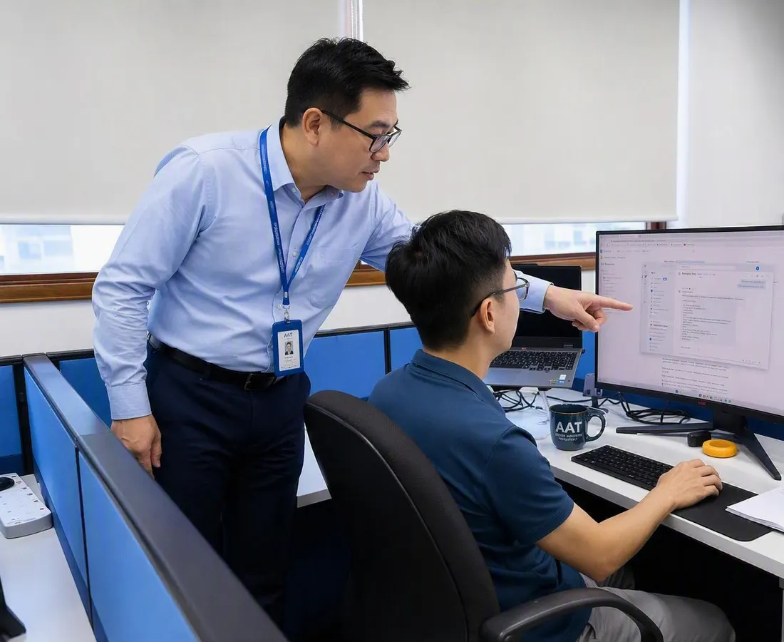 Collaborative, hands-on work environment at AAT